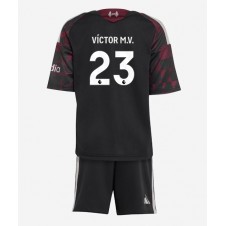Liverpool Victor Munoz #23 Tredjedraktsett Barn 2026-27 Kortermet (+ korte bukser)